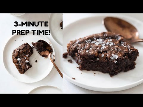 Paleo Brownies Made In Your Blender