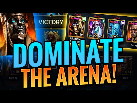 WIGHT KING NARSES ARENA BUILD GUIDE | Raid: Shadow Legends