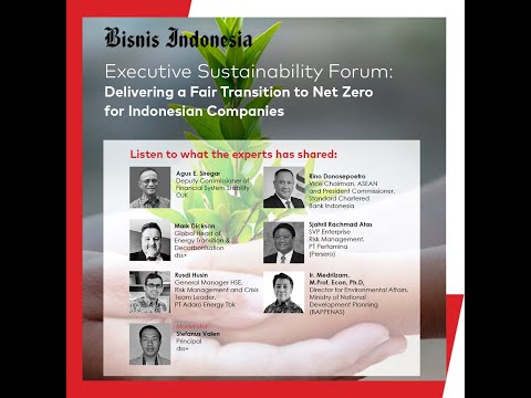 Executive Forum on “Delivering a Fair Transition to Net Zero for Indonesian Companies”