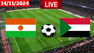 Niger Vs Sudan | CAF Africa Cup of Nations | Fifa Live Match Score HD Today 2024