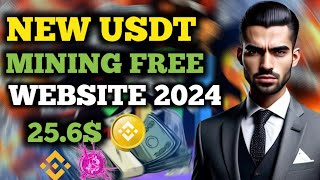 New Usdt Mining platform | free usdt mining projects | free mining site usdt2024 |usdt new site2024