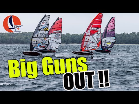 Day 1 - Highlights - European Pro Windsurfing Tour - Denmark - Ebeltoft