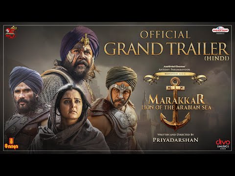 Confident Group Presents - Marakkar Grand Trailer (Hindi) | Mohanlal | Suniel Shetty | Priyadarshan