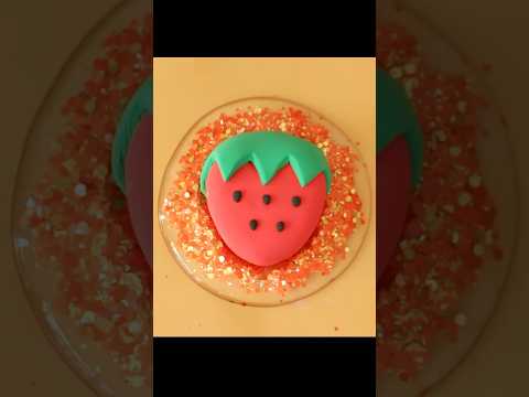 #asmr #slime #pipingbagsslime #satisfying #relax #glitter #strawberry