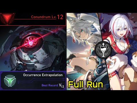 Conundrum Lv.12 Feixiao & Topaz Elation Path Occurrence Extrapolation Dice Full Run