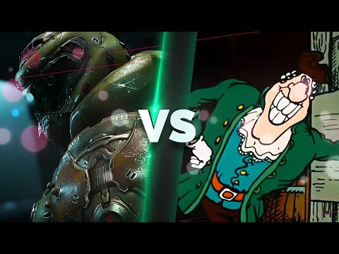 The DOOM Slayer vs. Dr. Livesey