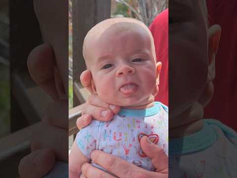 Baby Tongue Thrust:  Baby Bochacho is the Cutest Baby Ever #babiesbabiesbabies #babiesofyoutube