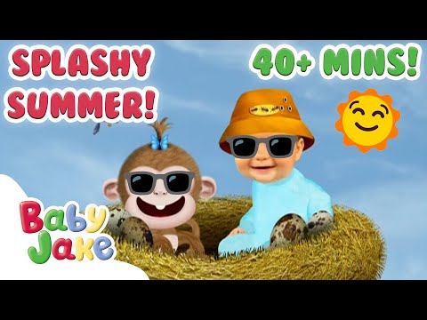 @BabyJakeofficial - 💦🐰 Splashy Summer Special 🐵☀️ | 40+ MINS | Yacki Yacki Yoggi