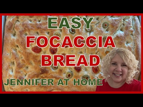 EASY FOCACCIA BREAD #focaccia #focacciabread #focacciabreadrecipe #bake #homemadebread #breadrecipe