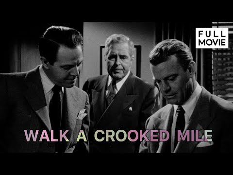 Walk a Crooked Mile | English Full Movie | Crime Drama Film-Noir