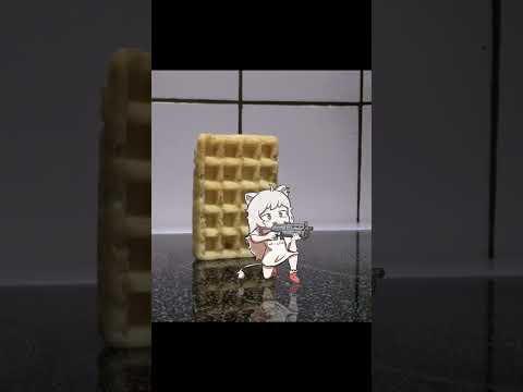 【手描き】 Botan waffled 【Shishiro Botan/clip/Ebihurai/Animation】