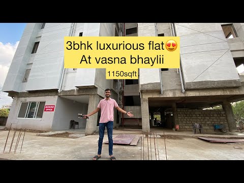 3bhk luxurious flat😍 | Vadodara | in vasna bhaylii | with all Morden amenities #vadodara #vasna