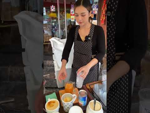 The Most Popular Coffee Lady in Bangkok  #shortsvideo