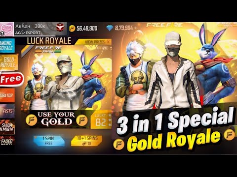 হোলি স্পেশাল গোল্ড রয়্যাল😍 Holi Special Gold Royale | Free Fire New Event | FF New Event Today