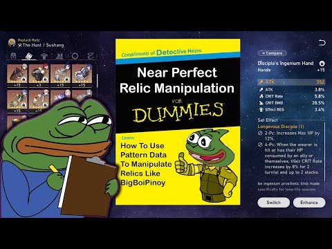 (OLD) A Tutorial on "Manipulating" Relic Substats on Honkai Star Rail 1.6