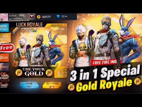 কালকে স্পেশাল গোল্ড রয়্যাল 200% কনফর্ম আসছে😍 Special Gold Royale Free Fire | Free Fire New Event