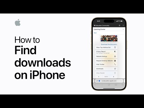 How to find downloads on iPhone or iPad | Apple Support