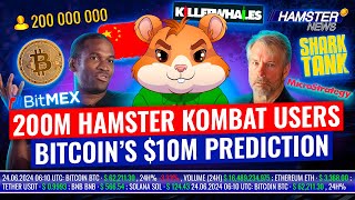 🎉 Hamster Kombat Hits 200M Users! Bitcoin’s Future & Killer Whales S2 | Hamster News