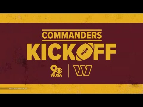 Commanders Kick-Off: We are live from the Northwest Stadium!