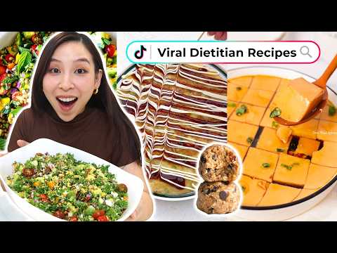 Trying Dietitian Approved Recipes *healthy but chaotic*