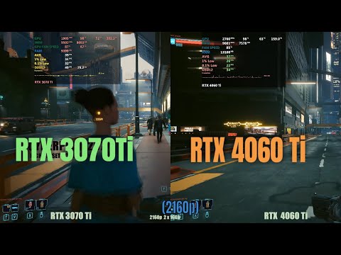 RTX 3070 Ti vs RTX 4060 Ti 4k gaming