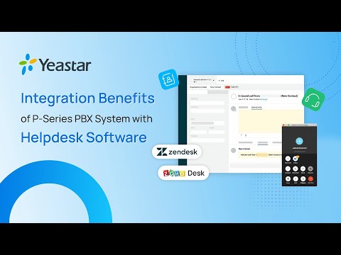 Integration Benefits of P-Series Phone System with Helpdesk Software