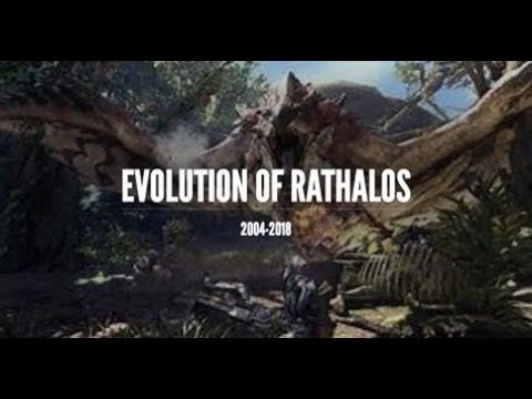 The Evolution Of Rathalos (Monster Hunter)