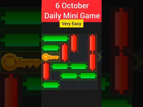 6 October Daily Mini Game | Hamster Kombat