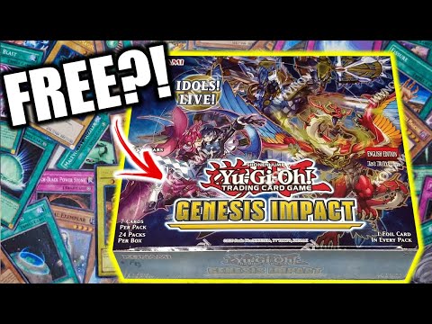 Opening A FREE Yu-Gi-Oh! Genesis Impact Booster Box!