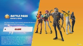 Fortnite Remix BATTLE PASS Has A NEW Cosmetic Type!!! 🔥 (Top Tier Battle Pass - Full Review)