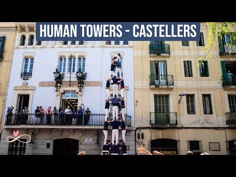 Spectacular Tradition Of Human Towers In Barcelona - Castellers || Infinity Platter || 2022