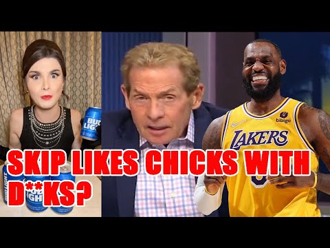 Skip Bayless HACKED! SHOCKING EXPLETIVE image posted of Skip into TRANSGENDERS, LeBron and MAGA!