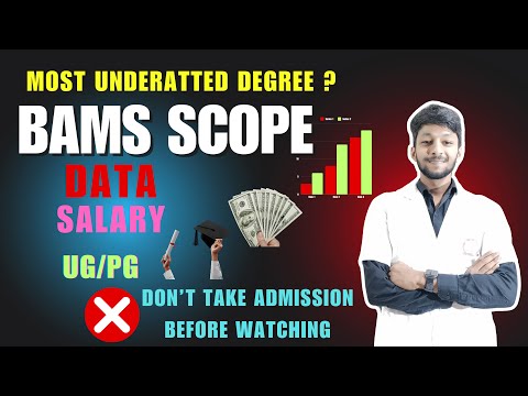 BAMS: The Most Underrated Medical Degree? || scope || data