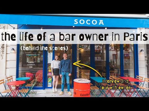 DAY IN THE LIFE OF A BAR OWNER IN PARIS 🥘🍴 restaurant tour, life in Paris, behind the scenes