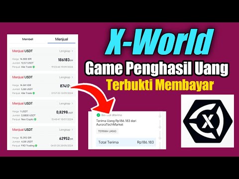 JOIN SEKARANG DI XWORLD DAN DAPATKAN BUILD GRATIS KHUSUS 200 ORANG TERCEPAT || GAME PENGHASIL UANG