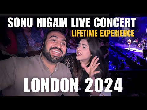 Watching LIVE In CONCERT In LONDON | Sonu Nigam Live Performance In LONDON | Indian Youtuber