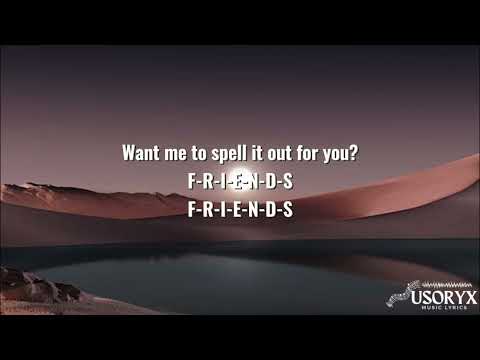 Friends (Lyrics)- Marshmello & Anne-Marie