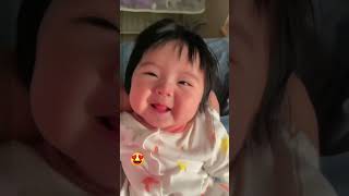 Cute baby laughing 😍 | Funny baby videos| #shorts #babylaughing #funnybabyvideos