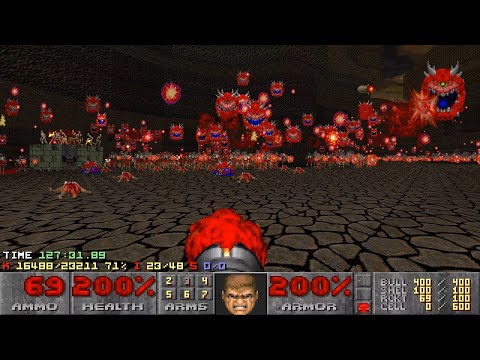 Doom II: Okuplok Slaughter Map UV-Fast No Hit Run in 2:45:20 [TAS]