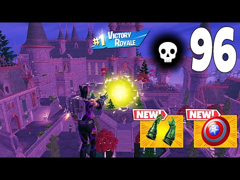 96 Elimination Solo Vs Squads "Zero Build" Gameplay Wins (Fortnite chapter 5)