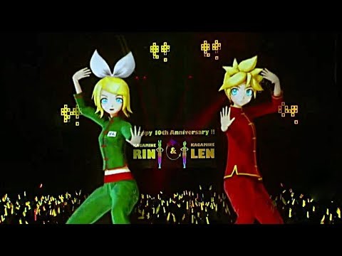 8HIT - Kagamine Rin, Len (Subtitles cc) Vocaloid Live Concert