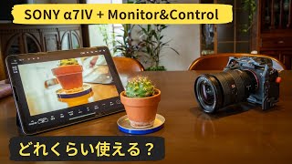 SONY α7Ⅳアップデートで使えるようになったMonitor & Controlとは？