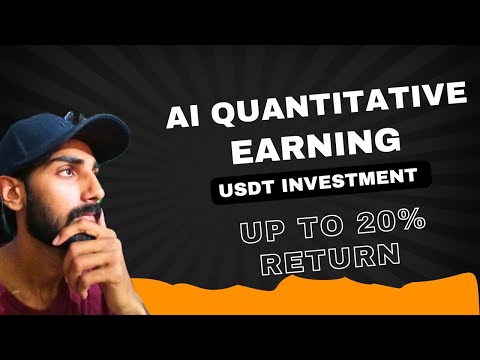 USDT Earning Platform || AI Quantitative Earning Website Highest Paying Project Make Money Online