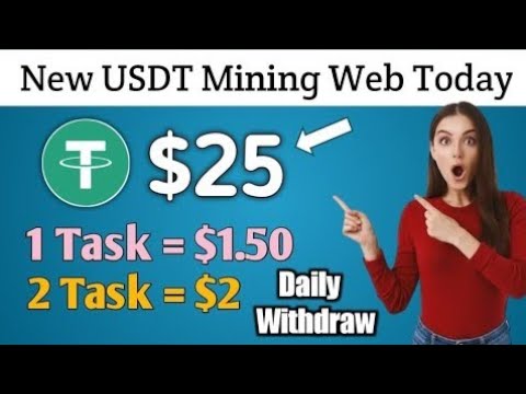 Best USDT Earning Platform 2023 |USDT  Task | USDT earns 30% every day |Sign up to get 50 USDT