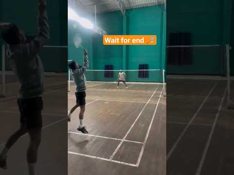 what a shot🏸 🤯|End #badminton #ytshorts #subscribe