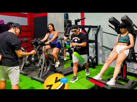 Cucumber 🥒🥒 prank with girls🤣🤣| #prank #funny #viral #gym