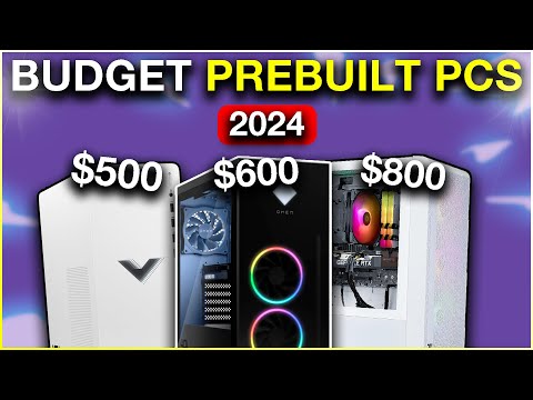 Top 3: Best BUDGET Prebuilt Gaming PCs 👑 2024