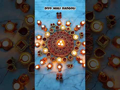 Diyo Ki Rangoli 🪔 | Ep: 1 Atrangi  Rangoli #rangoli #diwali #art #festival