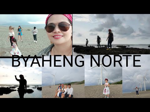 BANGUI WINDMILL AND KAPURPURAWAN ROCK FORMATION  ILOCOS  #byahengnorte #banguiwindmills  #travelvlog