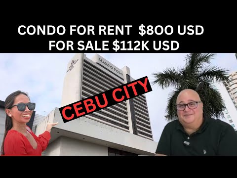 Cebu City 1 Bedroom 1 Bath Furnished Condo for Rent or Sale